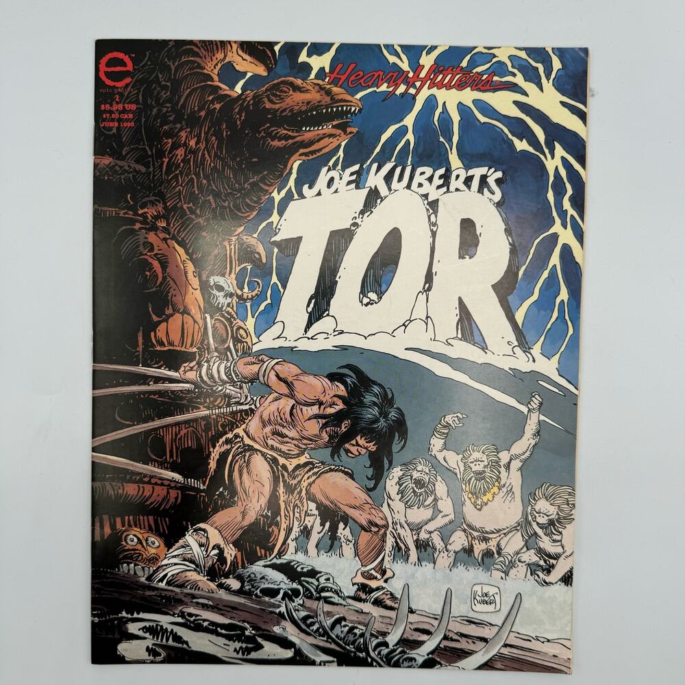 TOR by Joe Kubert Vol 1 No 1 June 1993 Heavy Hitters Epic Comics